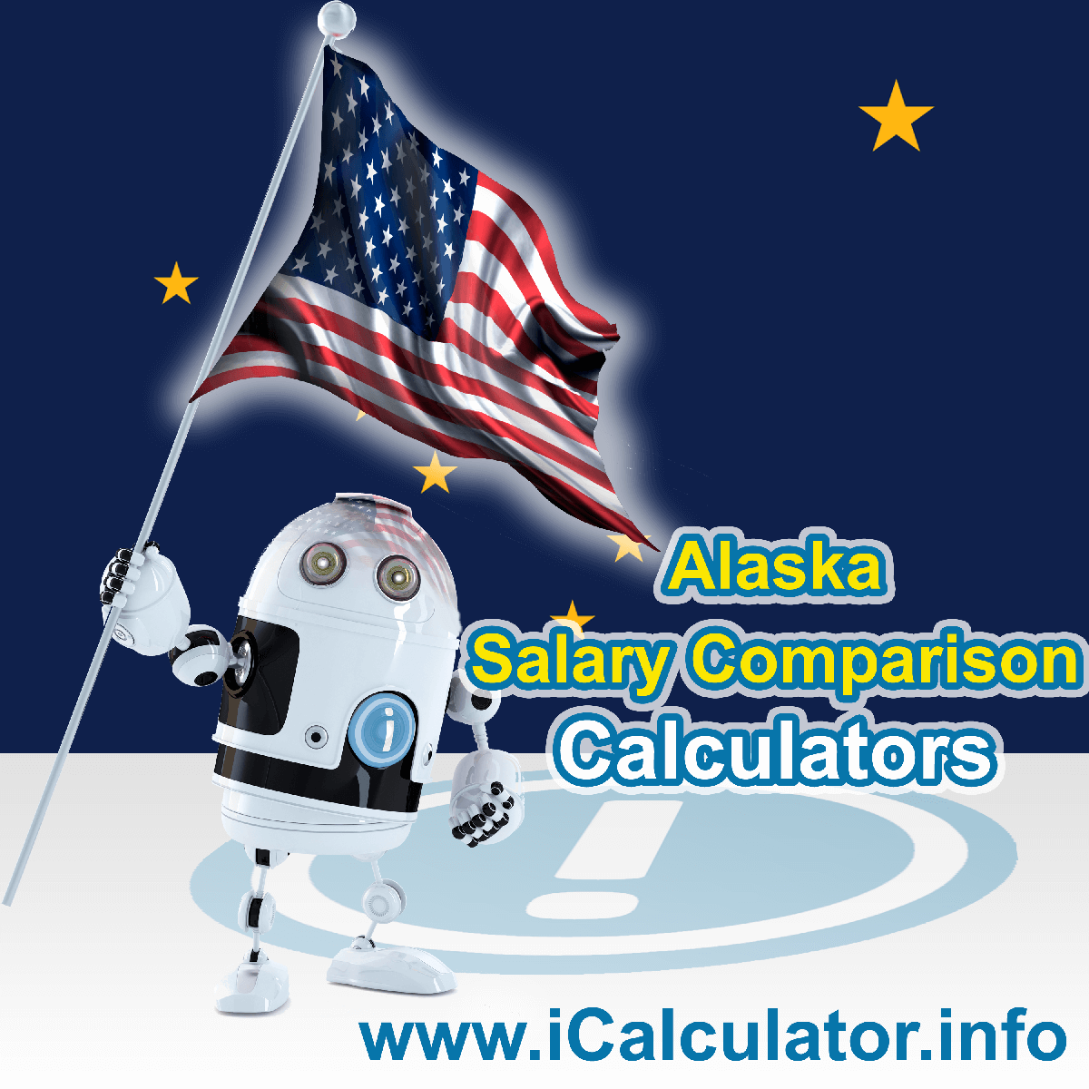 Alaska Salary Comparison Calculator 2023 | iCalculator™ | The Alaska Salary Comparison Calculator allows you to quickly calculate and compare upto 6 salaries in Alaska or compare with other states for the 2023 tax year and historical tax years. 