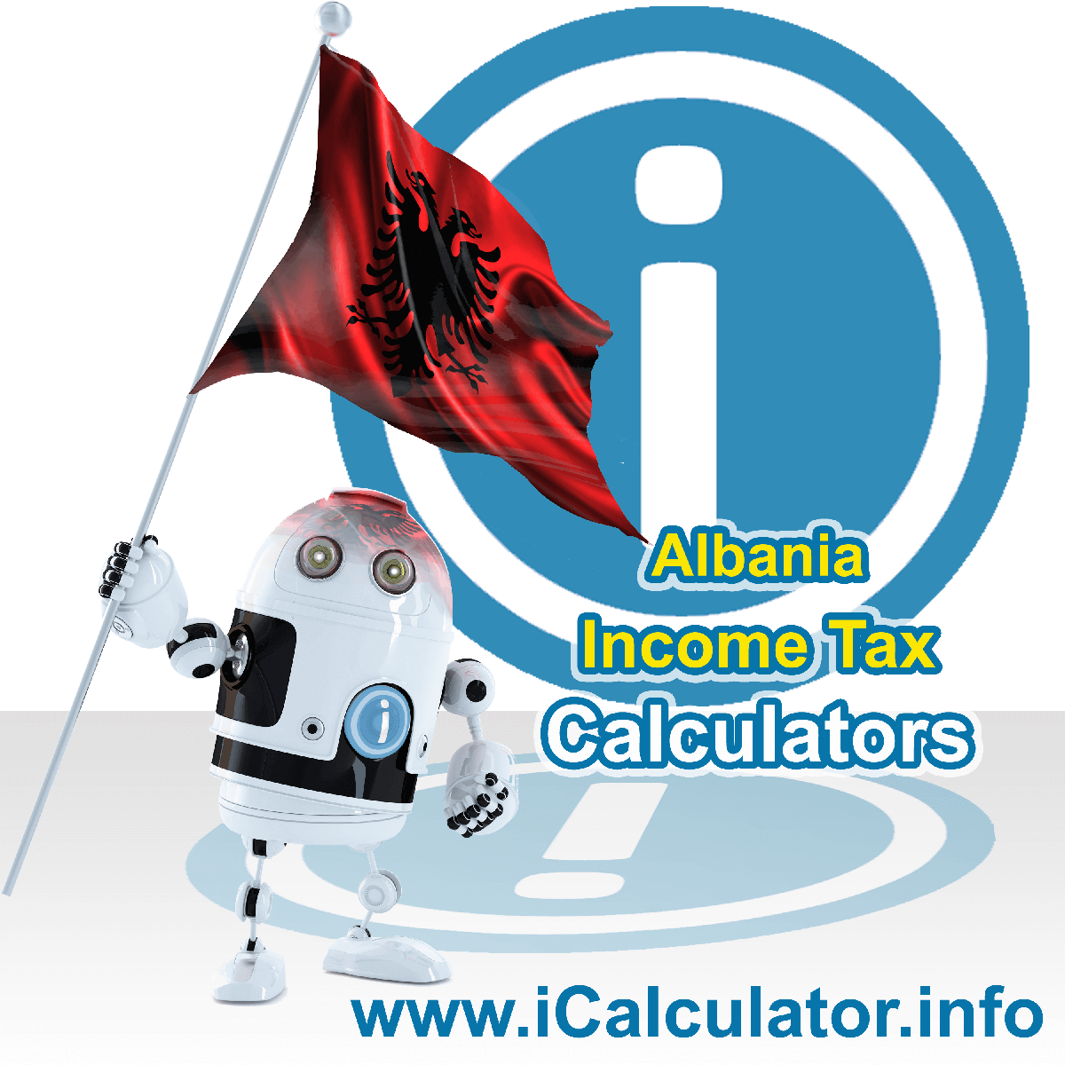 Albania Income Tax Calculator. This image shows a new employer in Albania calculating the annual payroll costs based on multiple payroll payments in one year in Albania using the Albania income tax calculator to understand their payroll costs in Albania in 2022