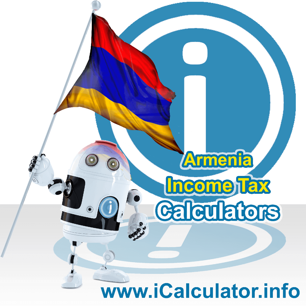 Armenia Income Tax Calculator. This image shows a new employer in Armenia calculating the annual payroll costs based on multiple payroll payments in one year in Armenia using the Armenia income tax calculator to understand their payroll costs in Armenia in 2022