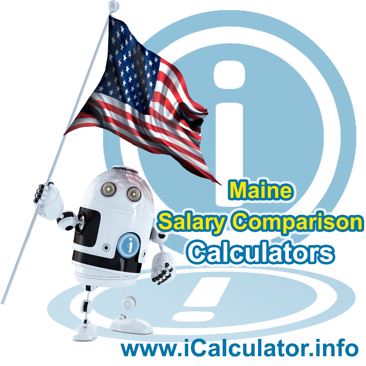 Maine Salary Comparison Calculator 2023 | iCalculator™ | The Maine Salary Comparison Calculator allows you to quickly calculate and compare upto 6 salaries in Maine or compare with other states for the 2023 tax year and historical tax years. 