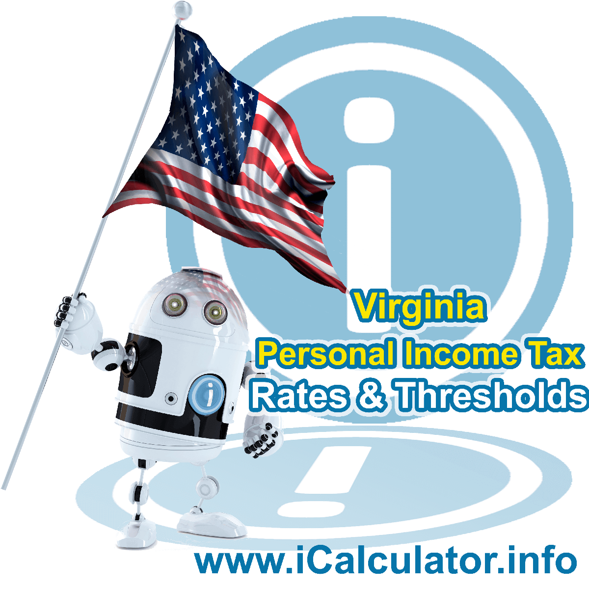 Virginia State Tax Tables 2014. This image displays details of the Virginia State Tax Tables for the 2014 tax return year which is provided in support of the 2014 US Tax Calculator